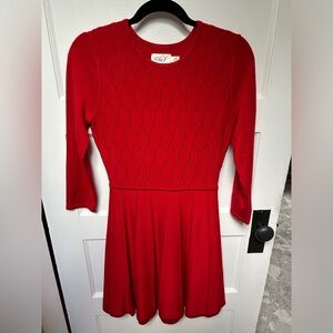 Eliza J red cocktail dress. Size S.